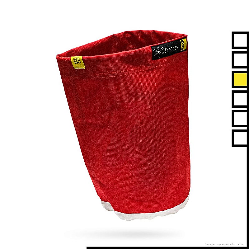 Bag clássica vermelha 6 Stars, a de 160u