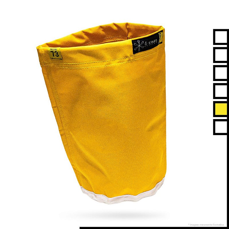 Bag clássica amarela 6 Stars, a de 73u